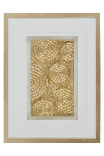 Nason Gold Disc Design Wall Art